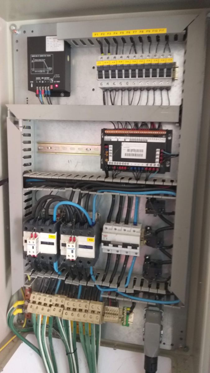 Cuadro eléctrico de proceso
